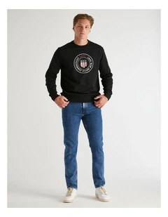 Graphic Sweatshirt in Black