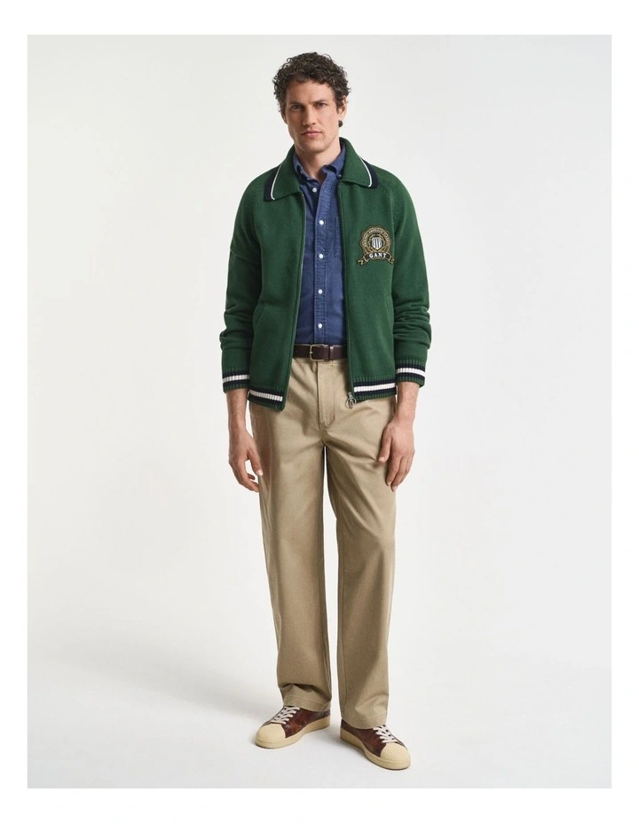 Regular Fit Corduroy Shirt in Naval Blue image 3