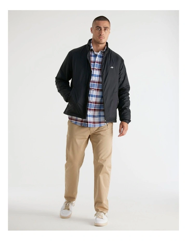 Light Insulated Jacket in Black image 2