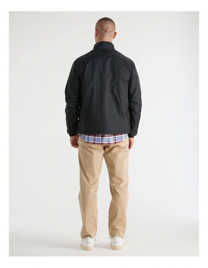 Light Insulated Jacket in Black image 3