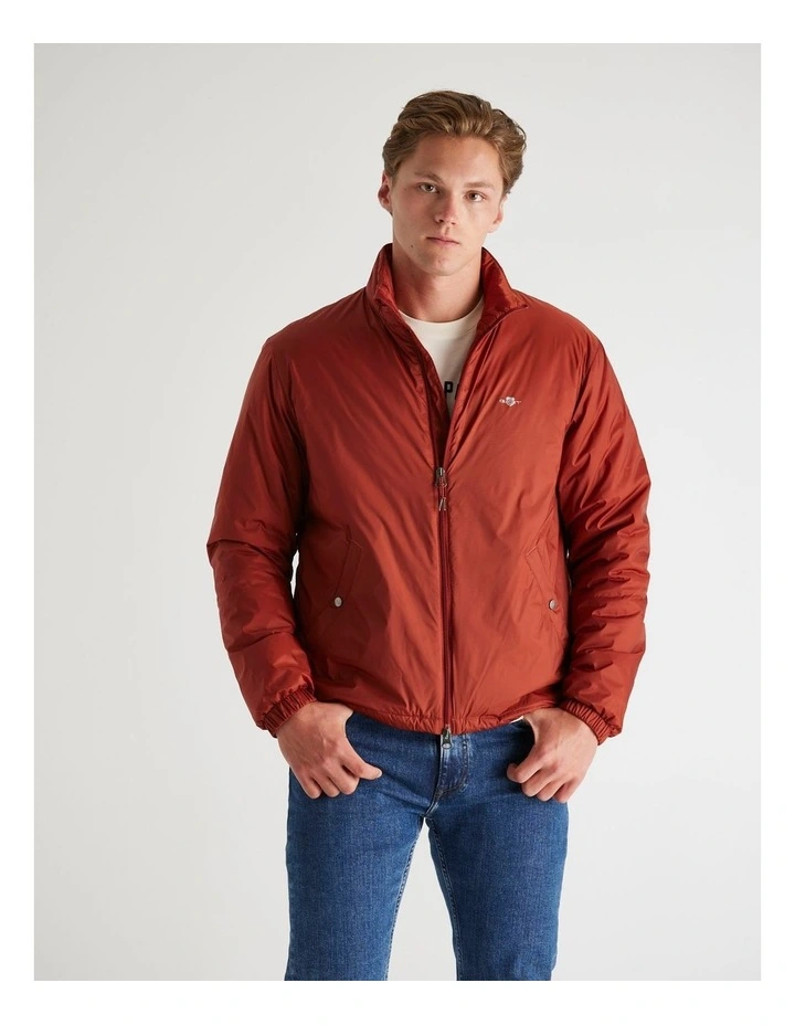 Light Insulated Jacket in Modern Rust image 1