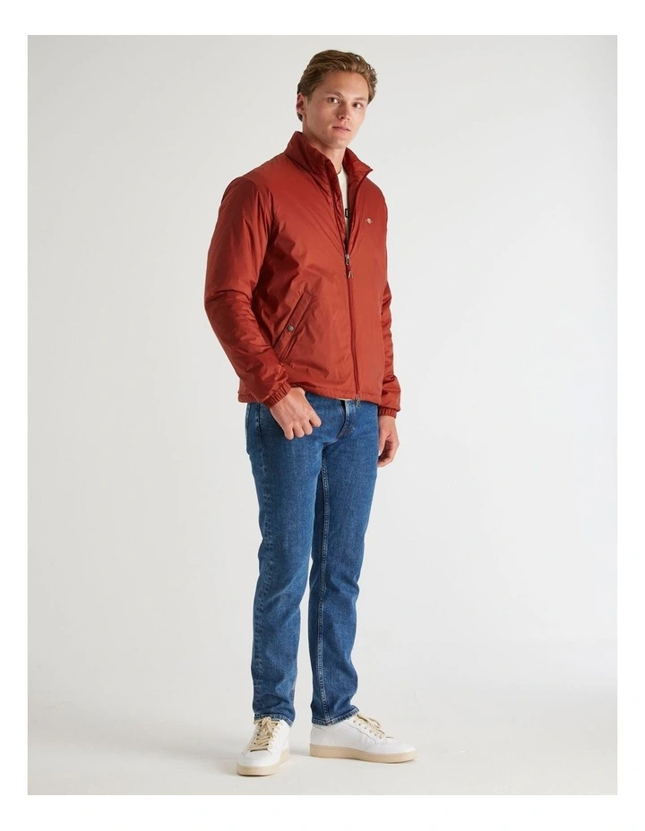 Light Insulated Jacket in Modern Rust image 4