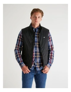 Light Insulated Vest in Black