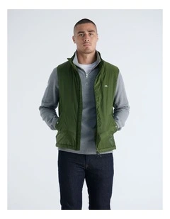 Light Insulated Vest in Country Green
