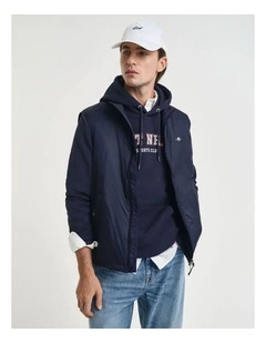 Light Insulated Vest in Evening Blue