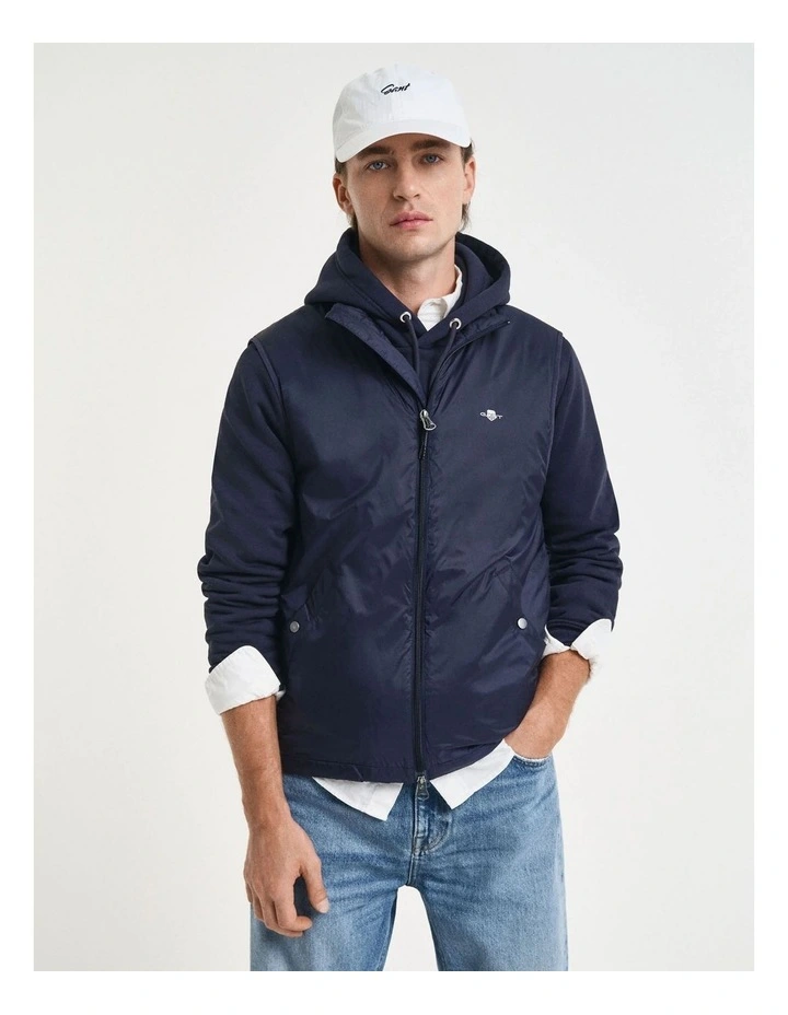 Light Insulated Vest in Evening Blue image 5