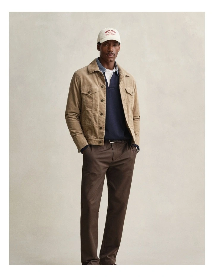 Chambray Collar Heavy Rugger Shirt in Evening Blue image 3