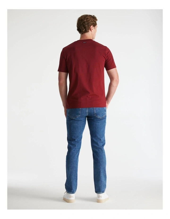 Graphic T-shirt in Pumped Red image 2