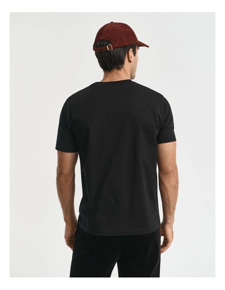 Small Graphic T-shirt in Black image 2