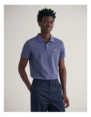 Dark Jeansblue Melange colour