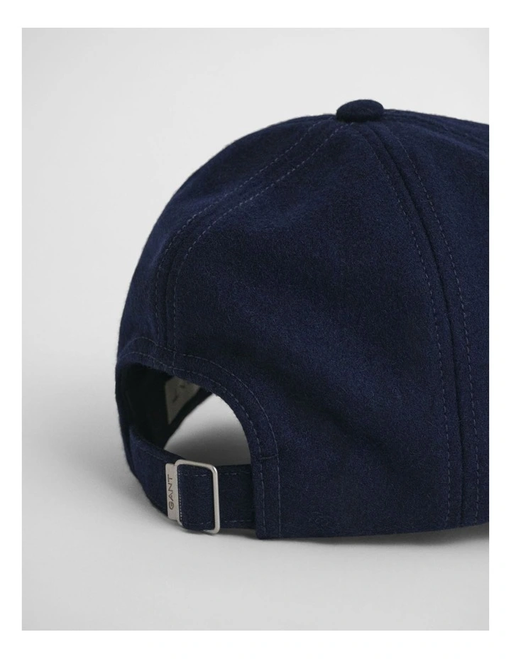 Shield Melton Cap in Classic Blue image 2