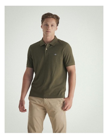 Khaki Green Melange colour