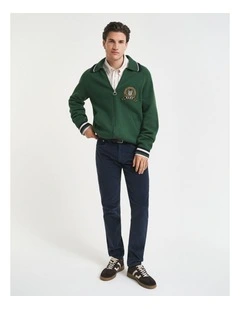 Slim Cord Jeans in Evening Blue