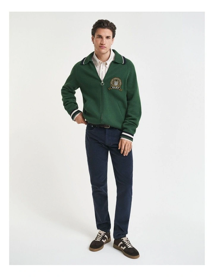 Slim Cord Jeans in Evening Blue image 1