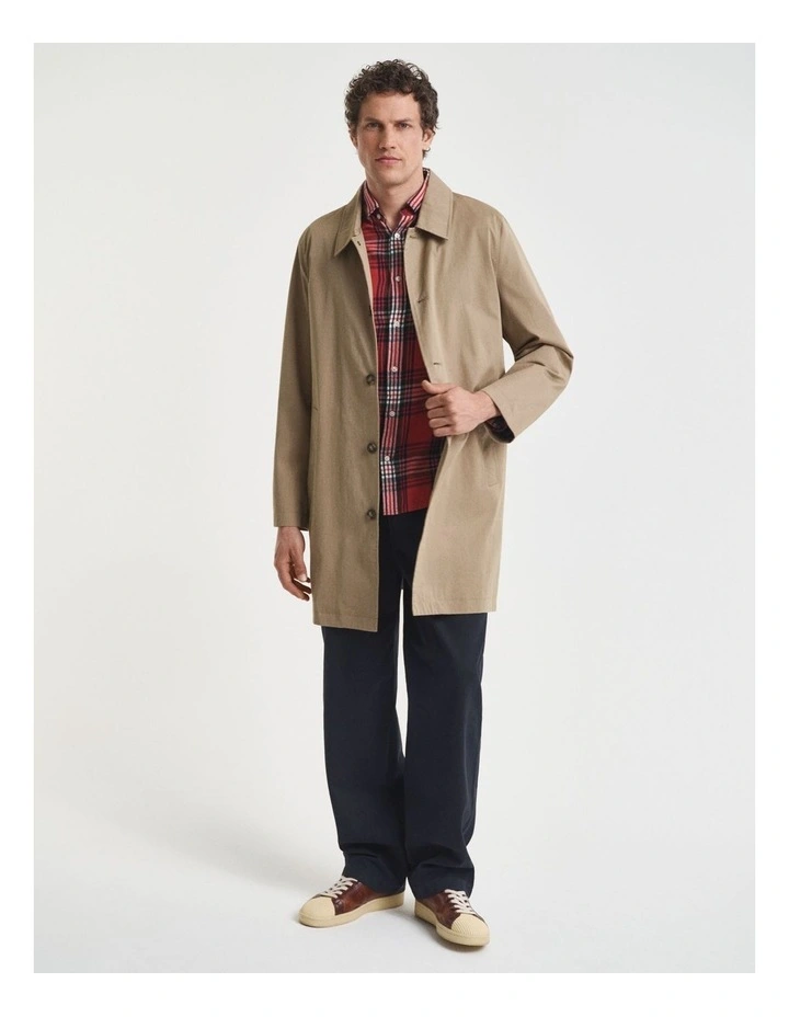 3250243 Reg Windblown Flannel Check Shirt in Modern Rust image 4