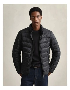 Light Down Jacket in Black