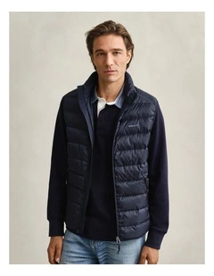 Light Down Vest in Evening Blue