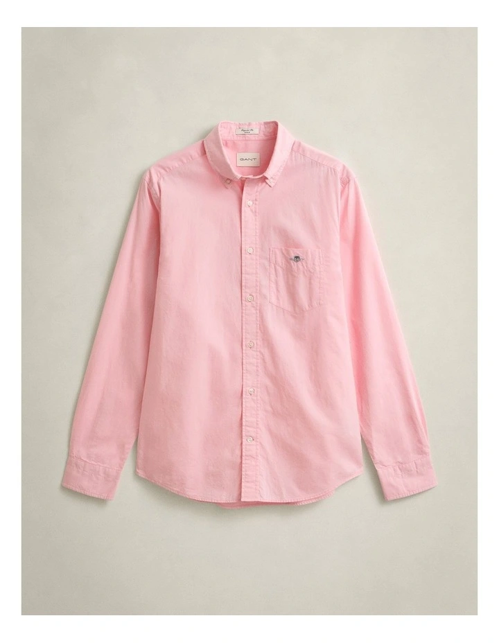 GANT 3000100 REG POPLIN SHIRT WASHED PINK image 6
