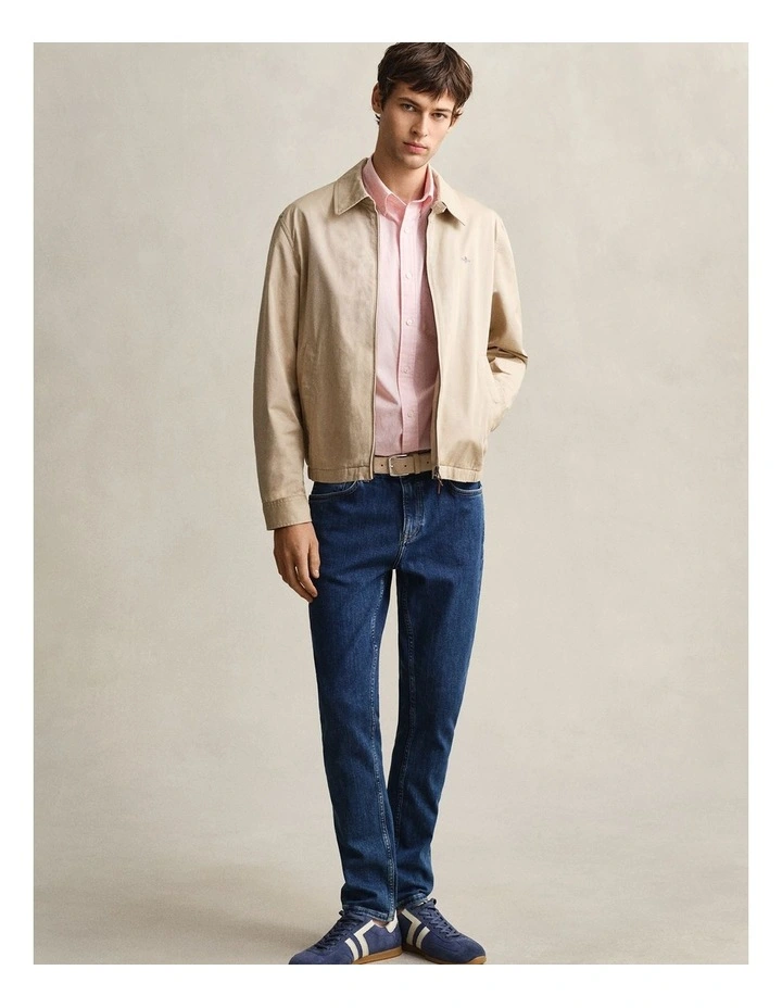 GANT 3000140 REG POPLIN BANKER BD WASHED PINK image 3