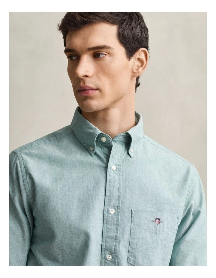 GANT 3000200 REG OXFORD SHIRT BOTANICAL HUE image 5