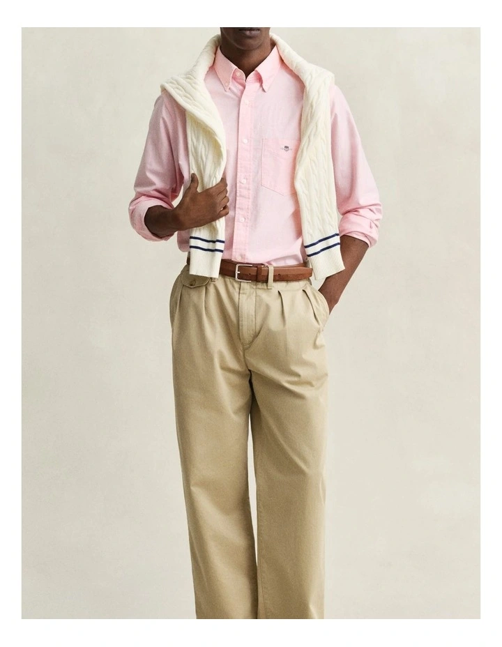 GANT 3000200 REG OXFORD SHIRT WASHED PINK image 1