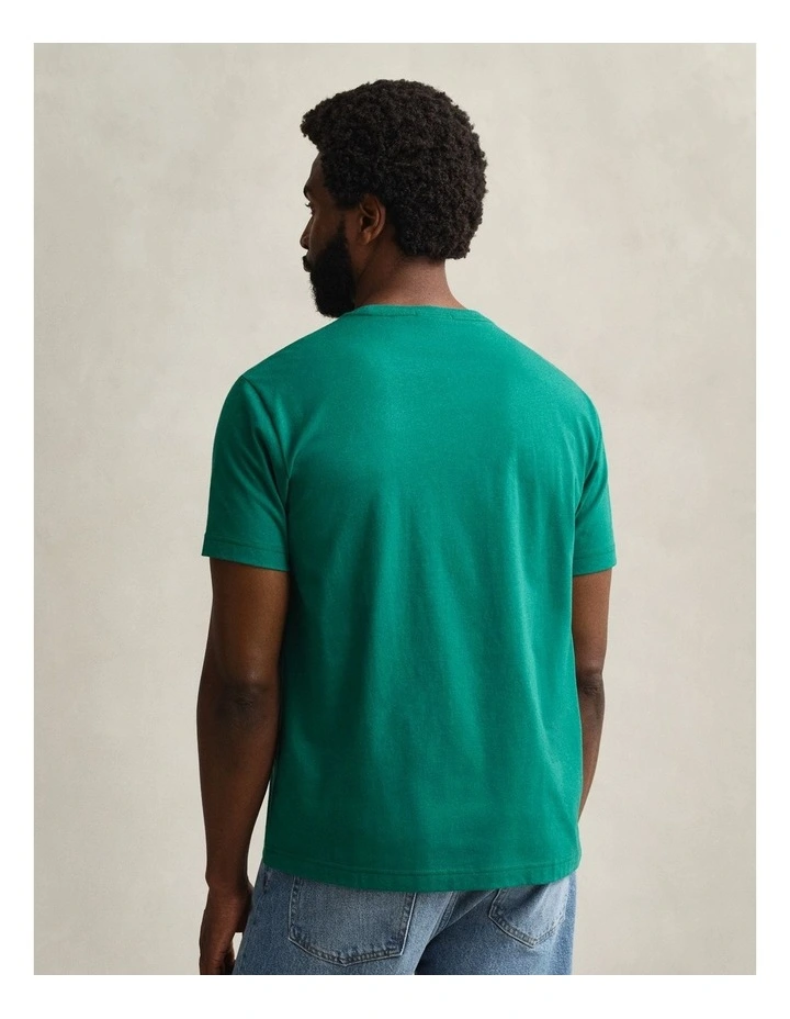 Regular Fit Shield T-Shirt in Botanical Hue image 2