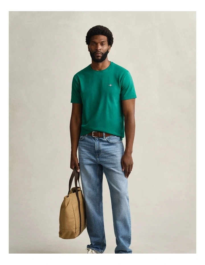 Regular Fit Shield T-Shirt in Botanical Hue image 4