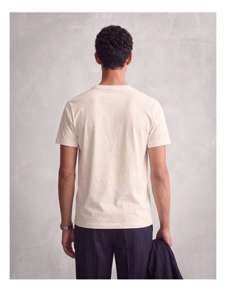 Graphic T-Shirt in Cream image 2
