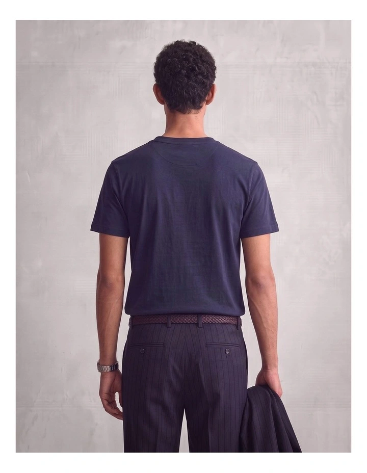 Graphic T-Shirt in Evening Blue image 2