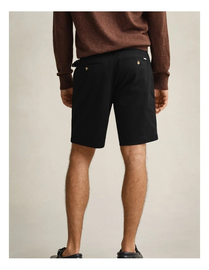 Classic Chino Shorts in Black image 2