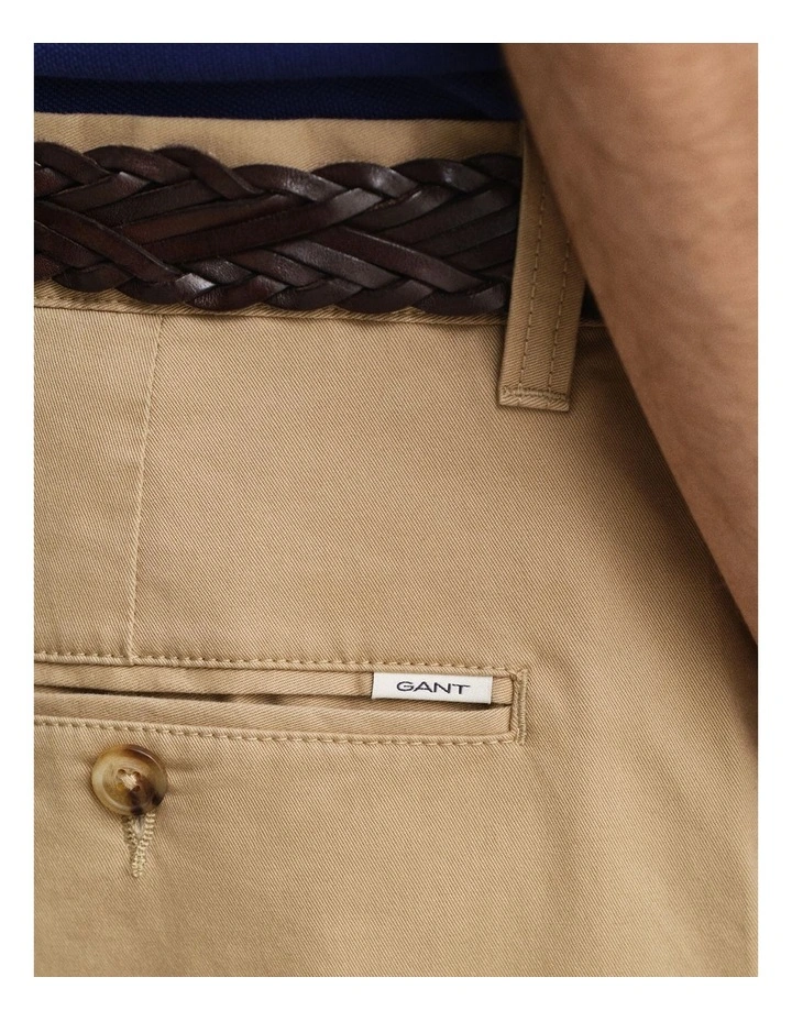 Classic Chino Shorts in Dark Khaki image 4