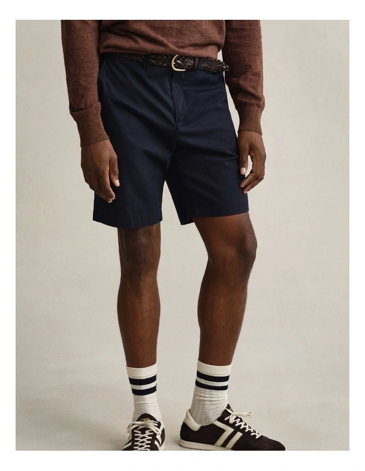 Classic Chino Shorts in Evening Blue image 1