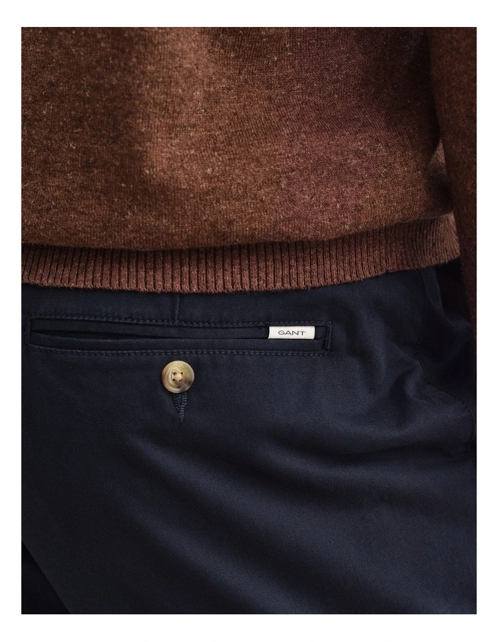 Classic Chino Shorts in Evening Blue image 3