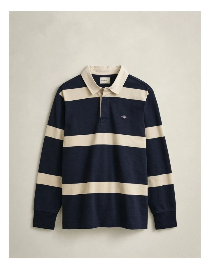 Striped Rugger in Evening Blue image 6