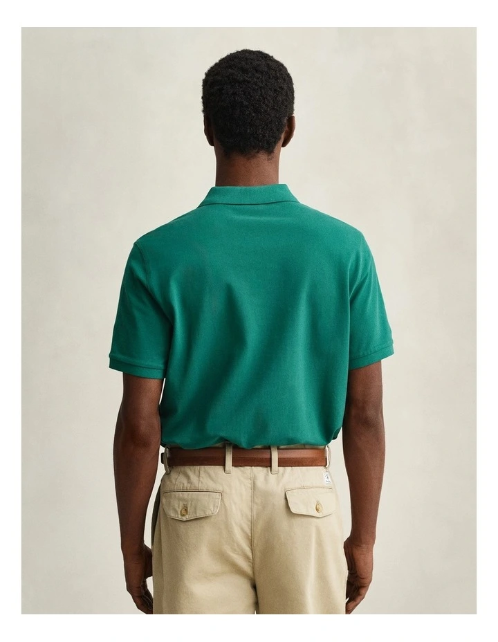 Regular Fit Polo Shirt in Botanical Hue image 2