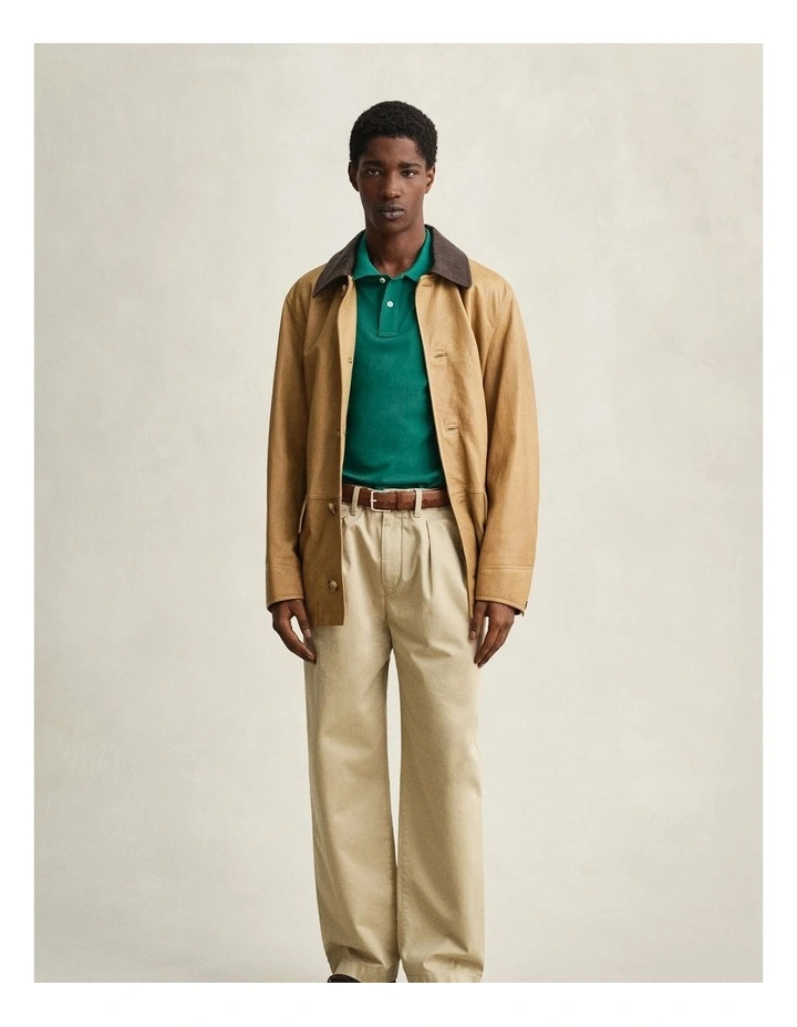 Regular Fit Polo Shirt in Botanical Hue image 4
