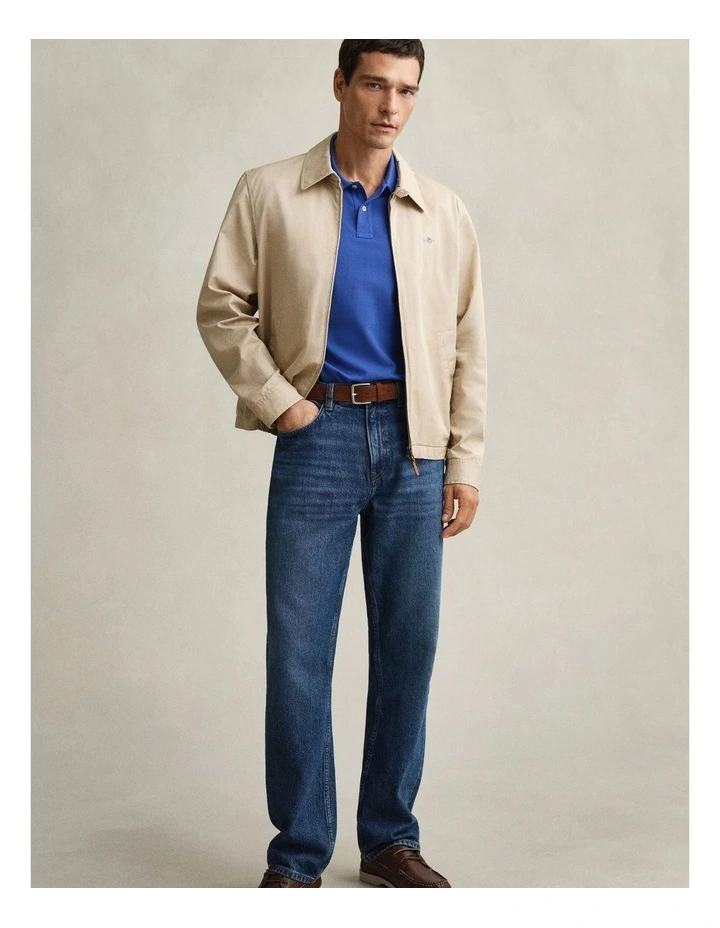 Regular Fit Polo Shirt in Royal Blue image 3
