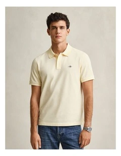 Regular Fit Polo Shirt in Vanilla Yellow
