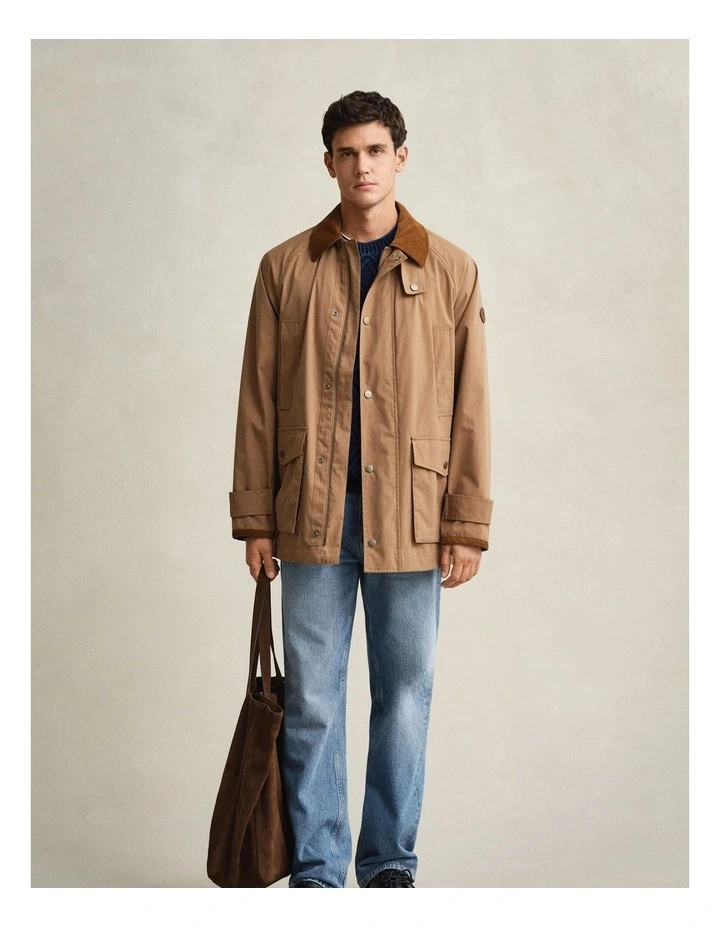 Field Decker Jacket in Warm Khaki image 7