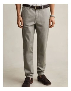 Slim Fit Classic Chinos in Pewter Grey