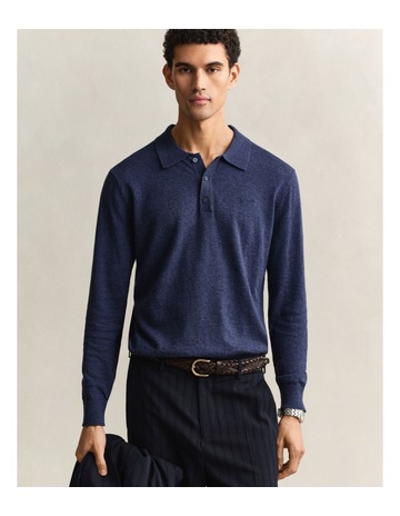 DARK INDIGO MELANGE colour