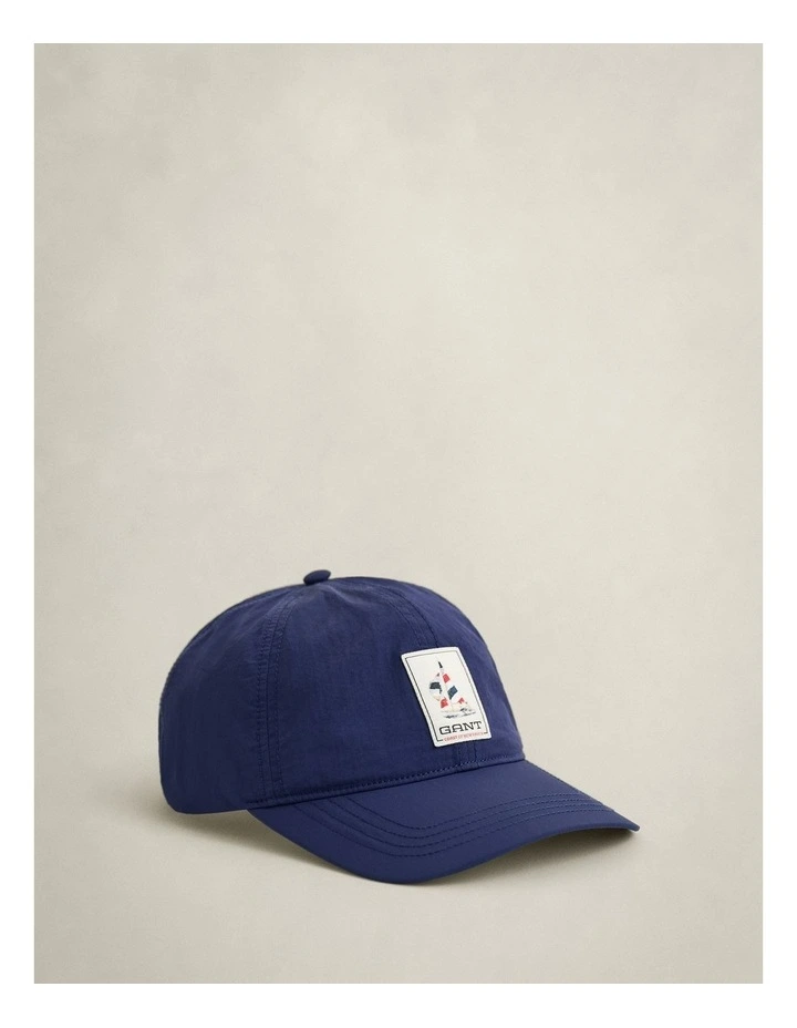 Graphic Cap in Classic Blue image 1