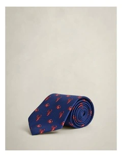Crab Tie in Rich Navy