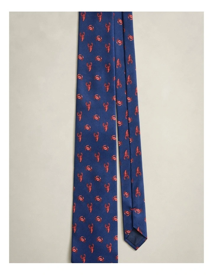 Crab Tie in Rich Navy image 2
