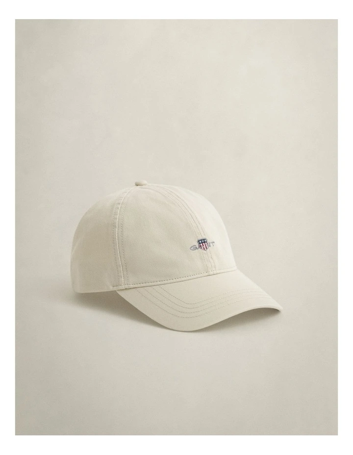 Shield Cotton Twill Cap in Putty image 1