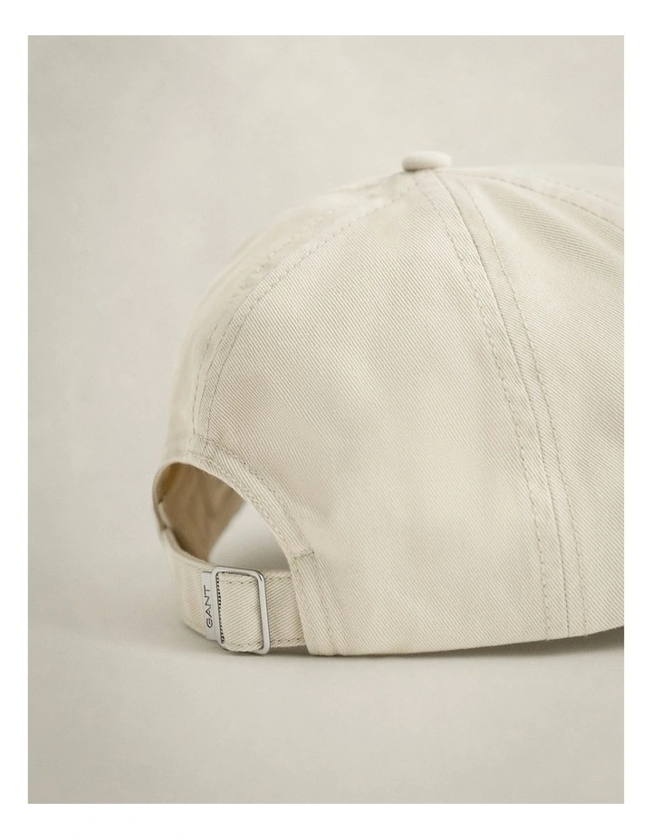 Shield Cotton Twill Cap in Putty image 2