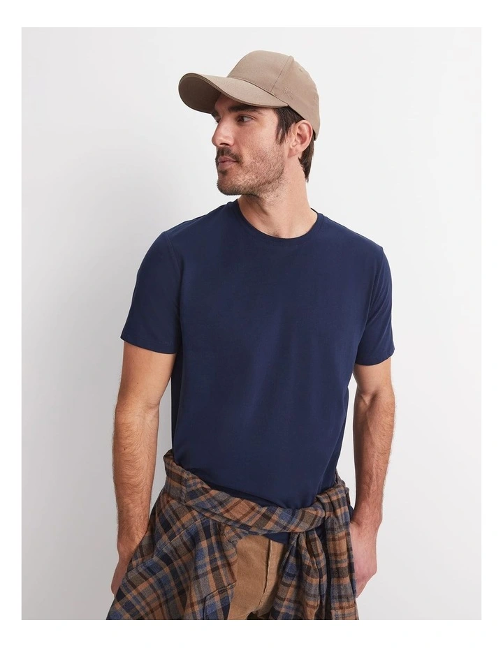 Supersoft Tee in Blue image 6