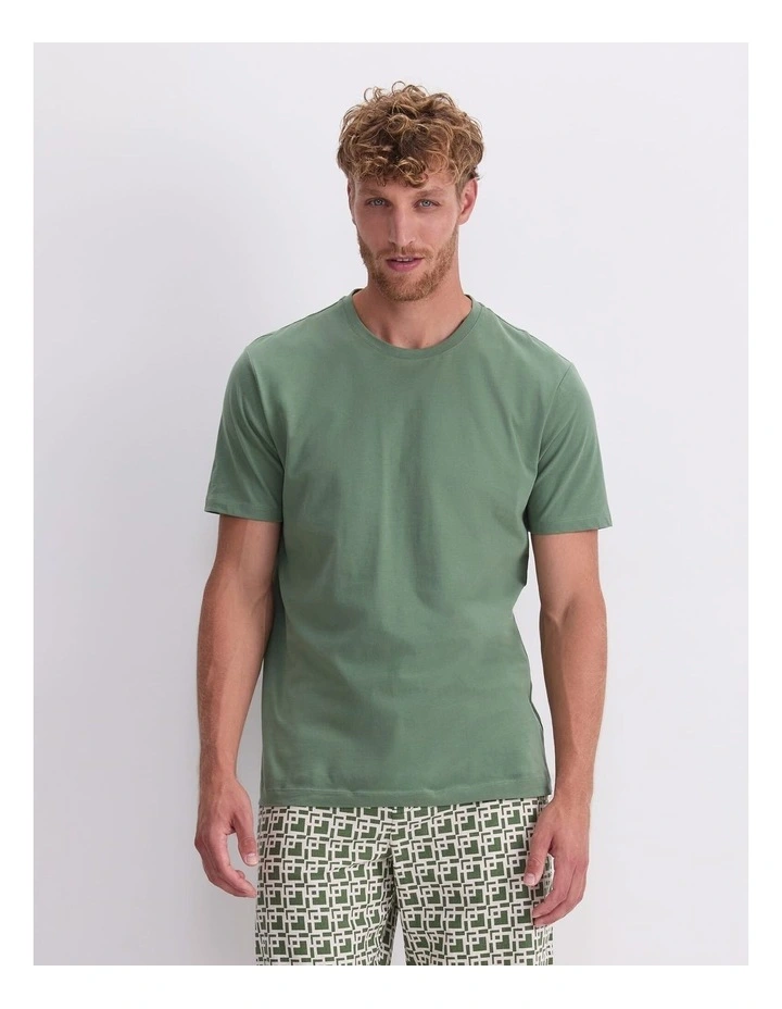 Supersoft Tee in Green image 1
