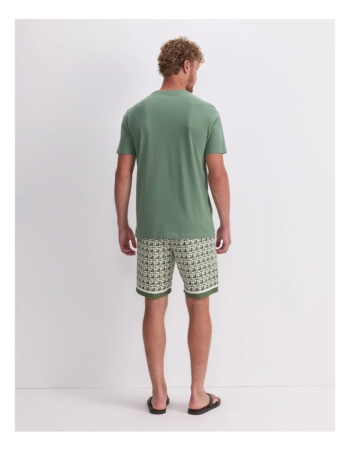 Supersoft Tee in Green image 2