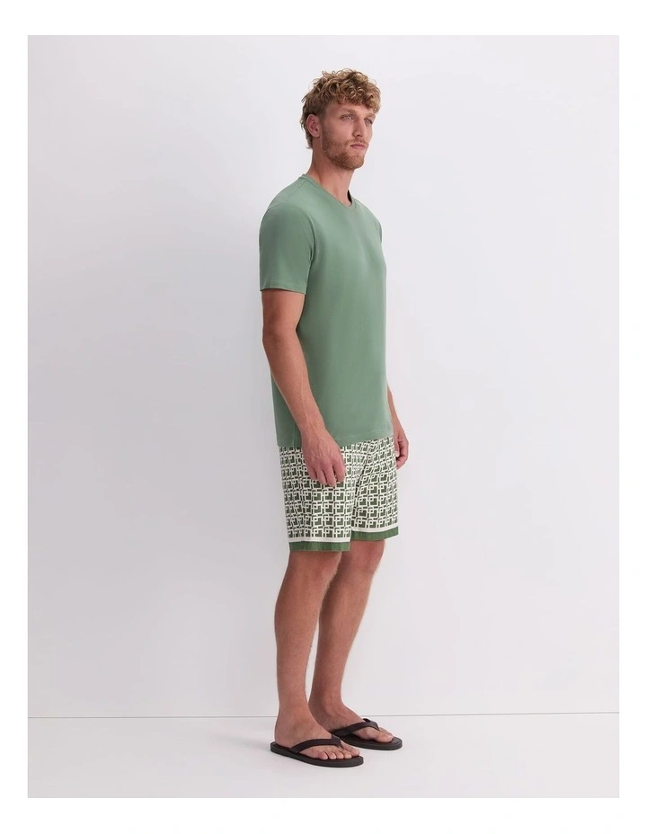 Supersoft Tee in Green image 3